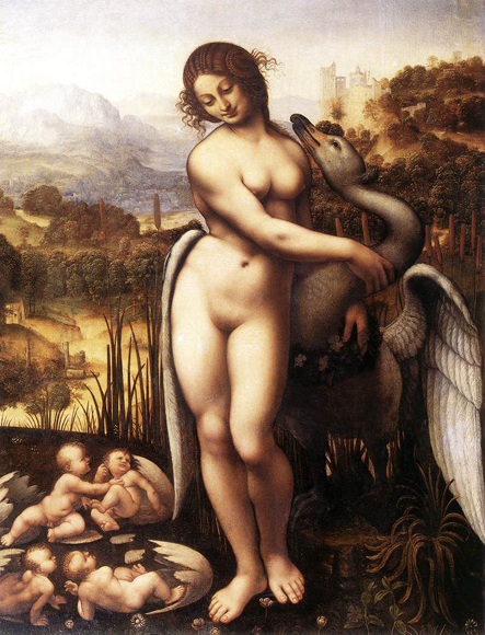 Leda and the Swan: 1505-10