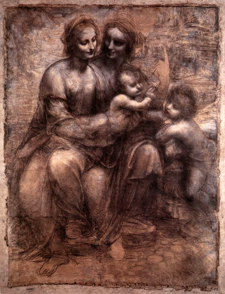 Madonna and Child with Saint Anne and the Young Saint John: 1507-08