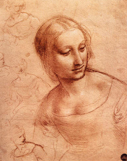Study for Madonna with the Yarnwinder: ca 1501