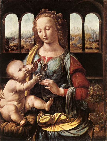 The Madonna of the Carnation: ca 1478-80