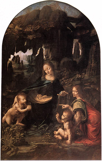 Virgin of the Rocks: 1483-86