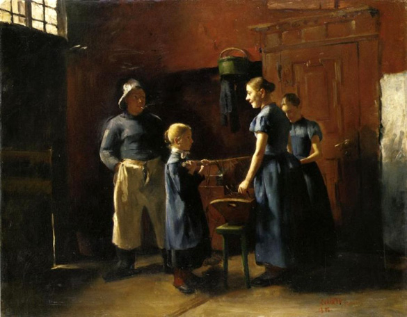 In the Fisherman's House: 1886