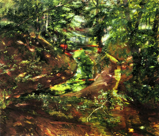In the Woods near Bernried: 1892
