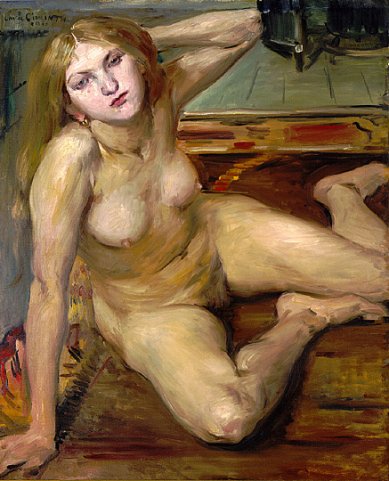 Nude Girl on a Rug: 1912