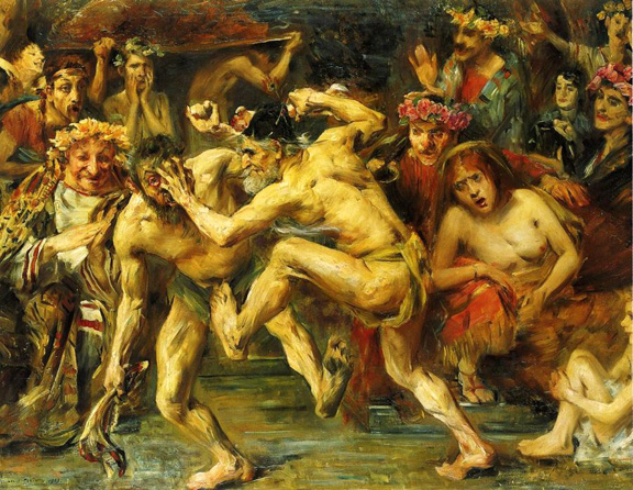 Odysseus Fighting with the Beggar: 1903