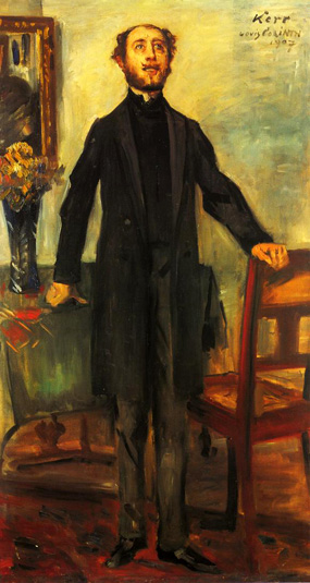 Portrait of Alfred Kerr: 1907