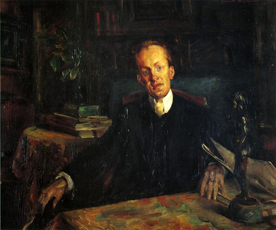 Portrait of Gerhart Hauptmann: 1900