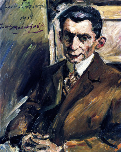 Portrait of Julius Meier-Graefe: 1917