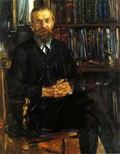 Portrait of Professor Eduard Meyer: 1910