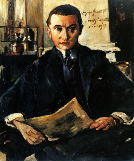Portrait of Wolfgang Gurlitt: 1917