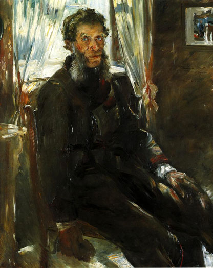 Portrait of the Artist's Uncle Friedrich Corinth: 1900