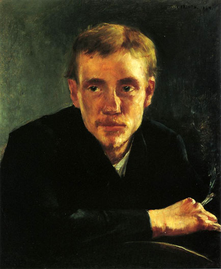 Portrait of the Painter (Paul Eugène Gorge): 1884
