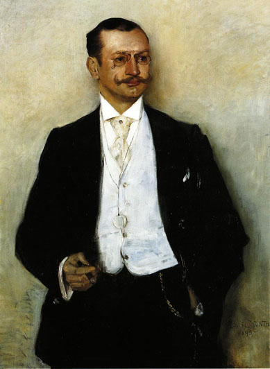 Portrait of the Painter Karl Strathmann: 1895