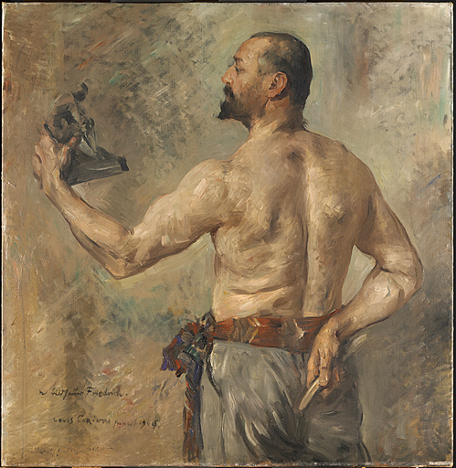 Portrait of the Sculptor Friedrich: 1904