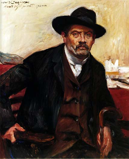 Self Portrait in a Black Hat: 1911
