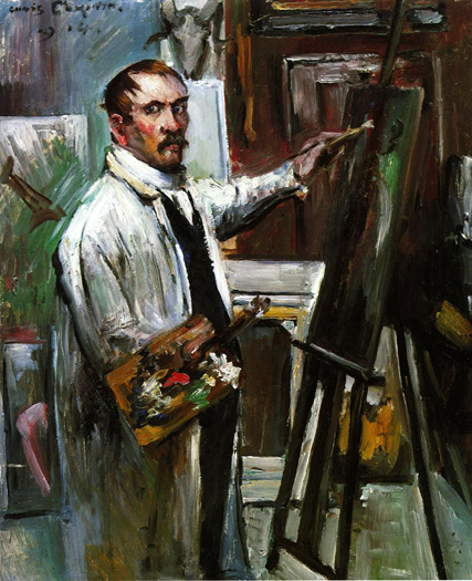 Self Portrait in the Studio: 1914