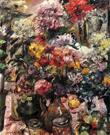 Still Life with Chrysanthemums and Amaryllis: 1922