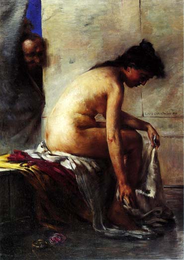 Susanna in her Bath: 1890