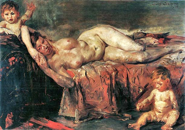 The Nudity by Lovis Corinth
