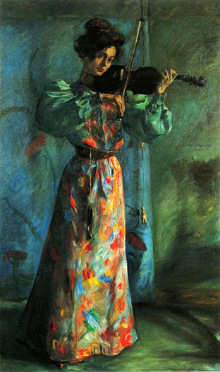 The Violinist: 1900