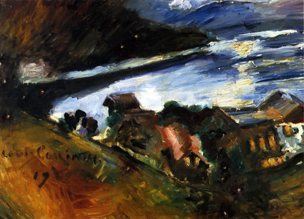 The Walchensee in the Moonlight: 1920