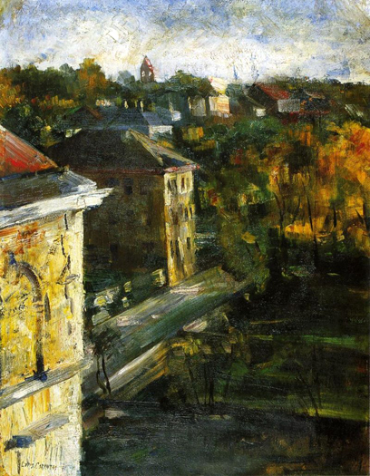 View from the Studio Window: 1891