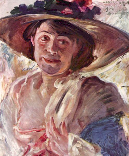 Woman with Rose Hat: 1912