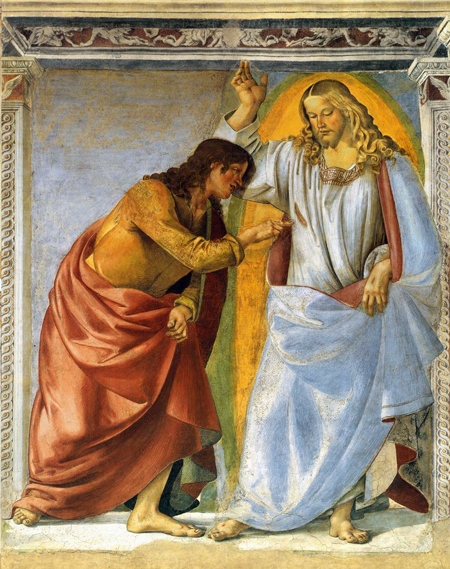 Christ and the Doubting Thomas:  1477-82