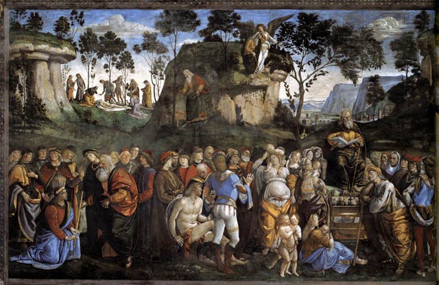 Moses's Testament and Death:  1481-82