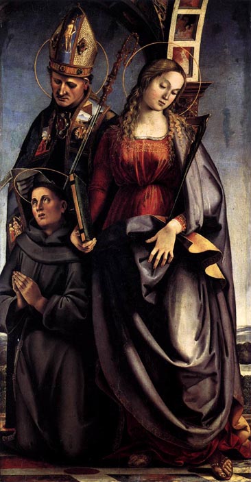 Saint Augustine Altarpiece (Right Wing):  1498