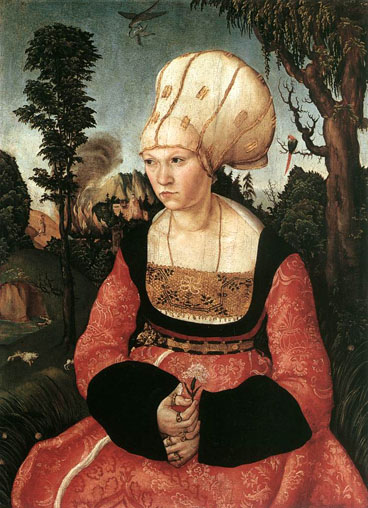 Portrait of Anna Cuspinian: 1502