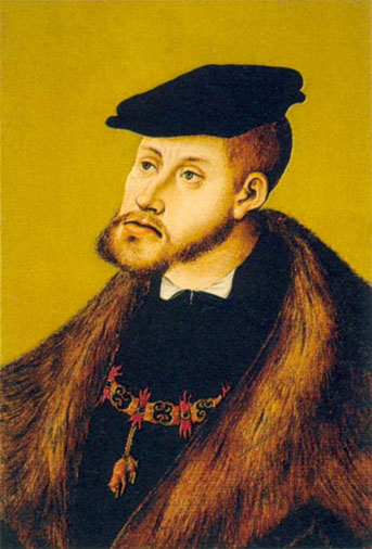 Portrait of Charles V: 1533
