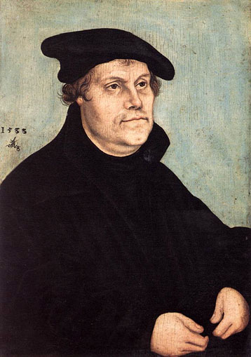 Portrait of Martin Luther: 1543