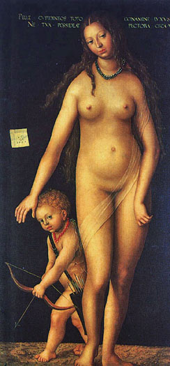 Venus and Cupid: 1509