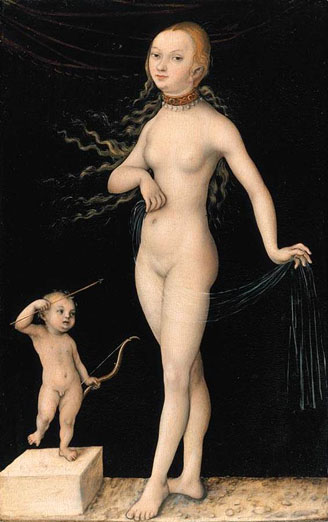 Venus and Cupid: 1525