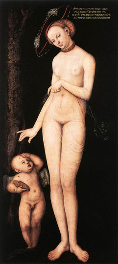 Venus and Cupid: 1531