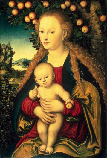 Virgin and Child under an Apple Tree: 1525-30