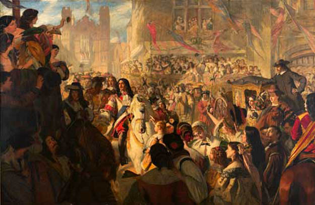 Charles II Entering London