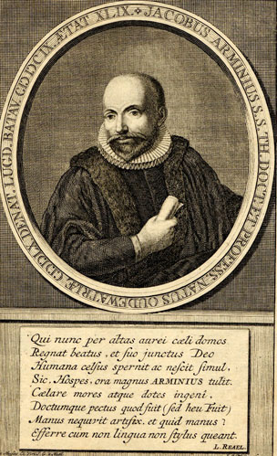 Portrait of Jacobus Arminius: (1560-1609)