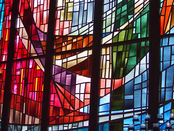 Stain Glass Window in the Chapel