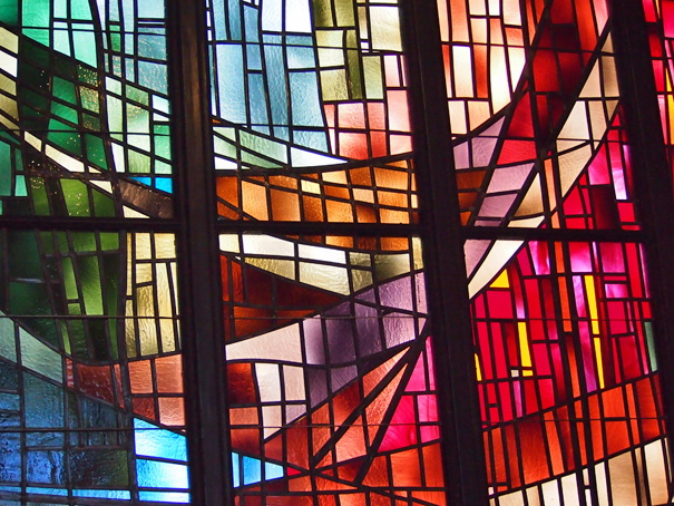 Stain Glass Window in the Chapel