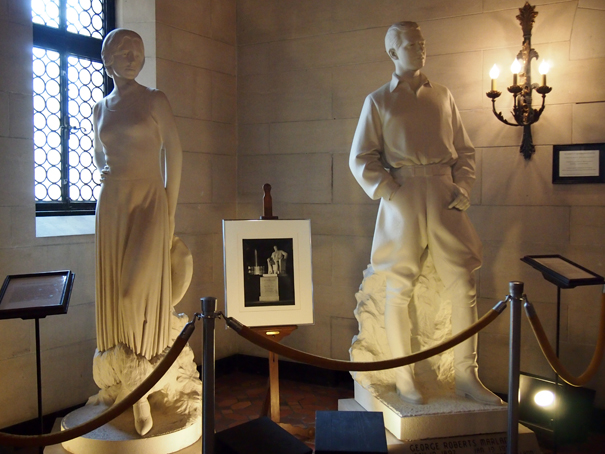 Statues of George and Lydie Roberts Marland