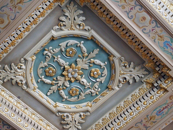 Detail of the Ball Room Ceiling