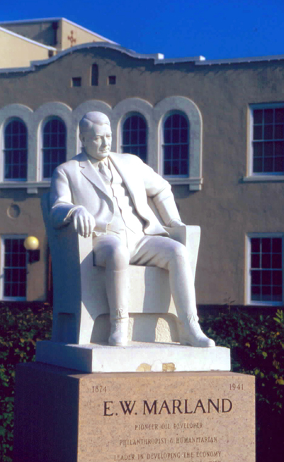 Statue of E. W. Marland