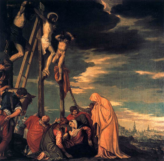 Crucifixion:  ca 1582