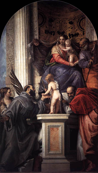 Enthroned Madonna and Child with the Infant Saint John the Baptist and Saints: 1562-64