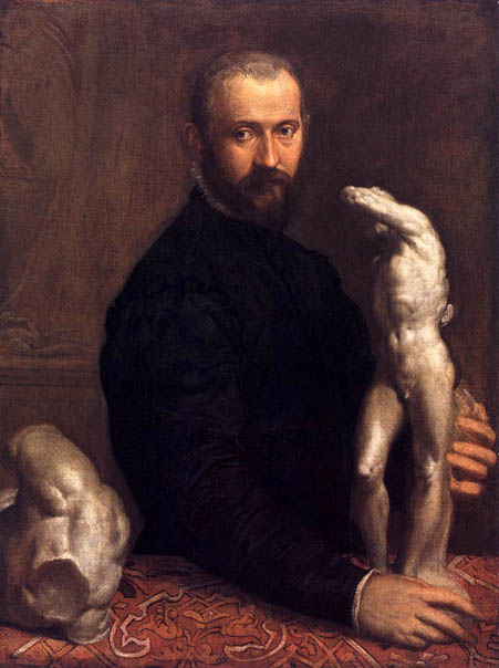 Portrait of Alessandro Vittoria:  ca 1575