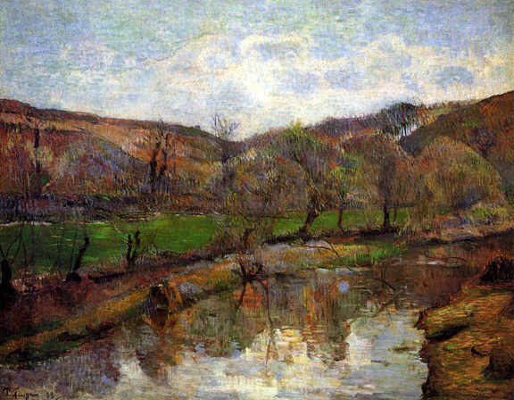 Aven Valley, Upstream of Pont Aven: 1888