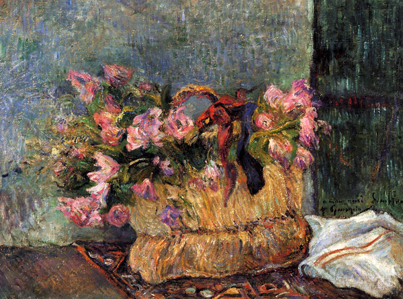 Basket of Flowers: 1884