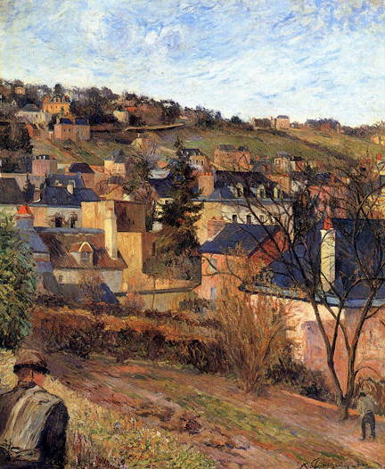 Blue Roofs, Rouen: 1884